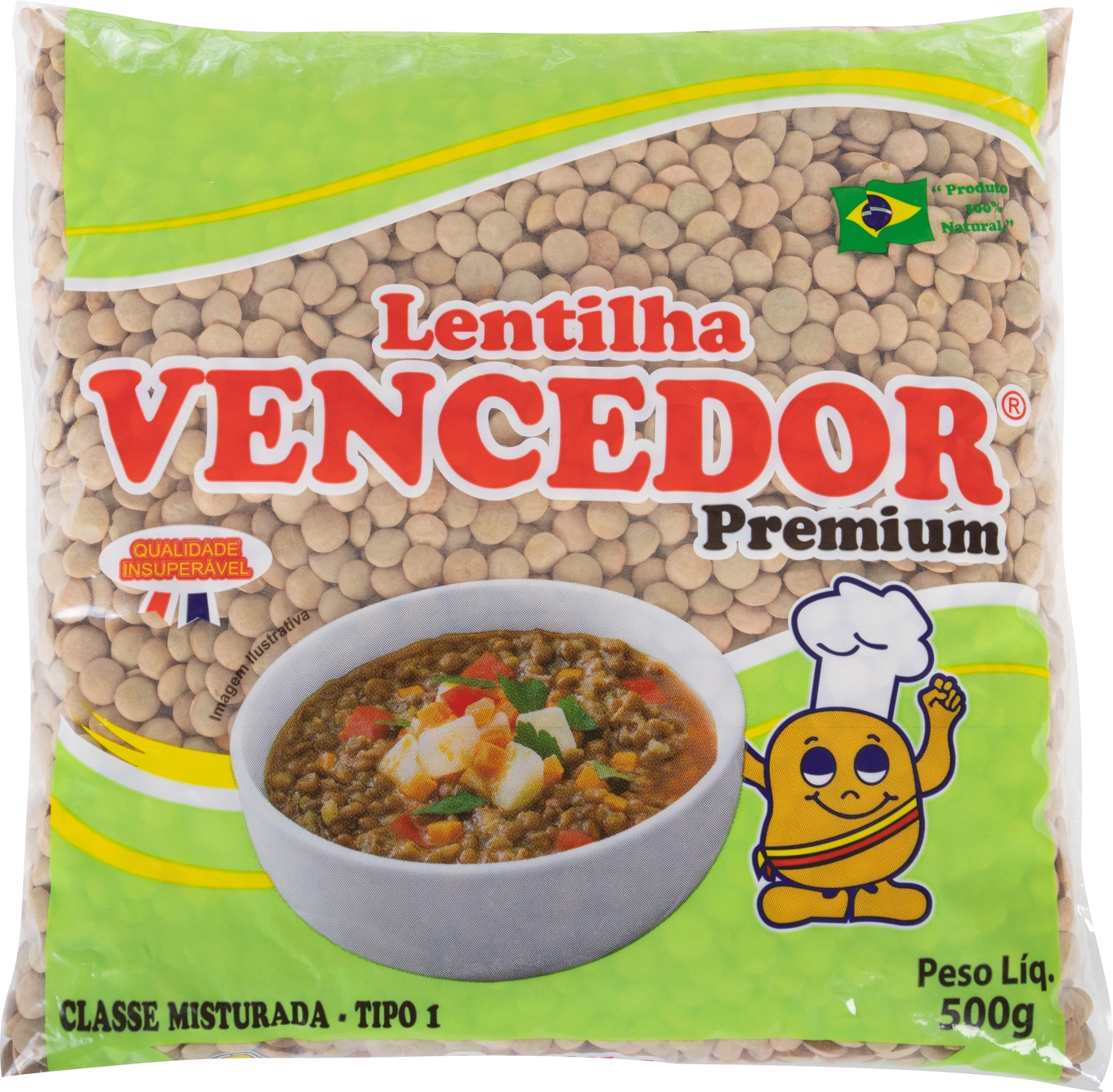 Lentilha Vencedor 500gr