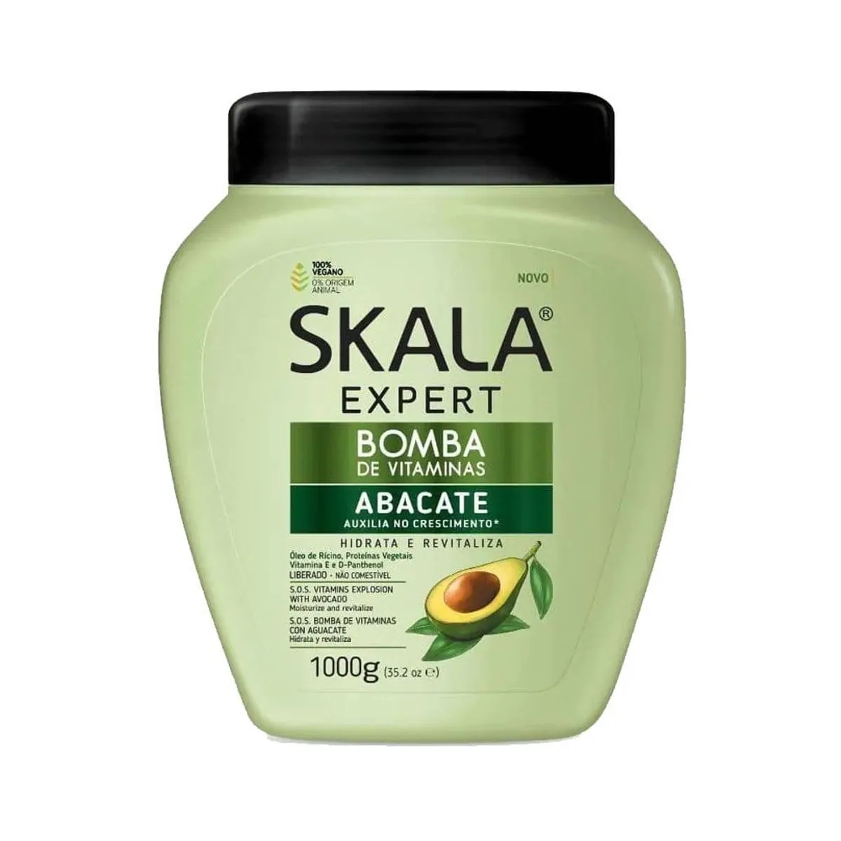 Creme Tratamento Vegano Bomba Abacate Skala 1kg