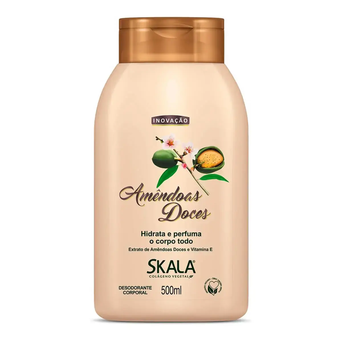 Locao H Skala Amendoas Doce 12x | Locao Hid Skala Amendoas Doce