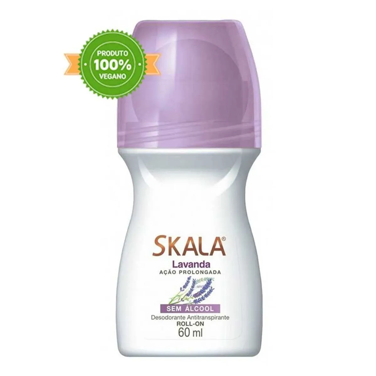 Desodorante Roll On Skala 60ml Feminino Lavanda Unit