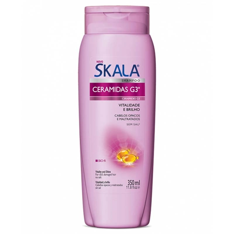 Kit Skala Shampoo Condicionador Ceramidas Plus