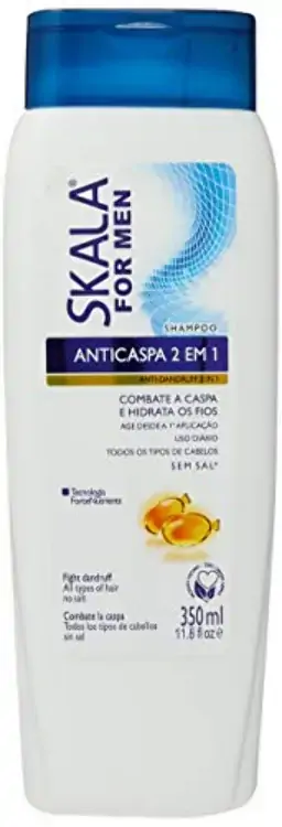 Shampoo Skala Men Anti 2 Em 1