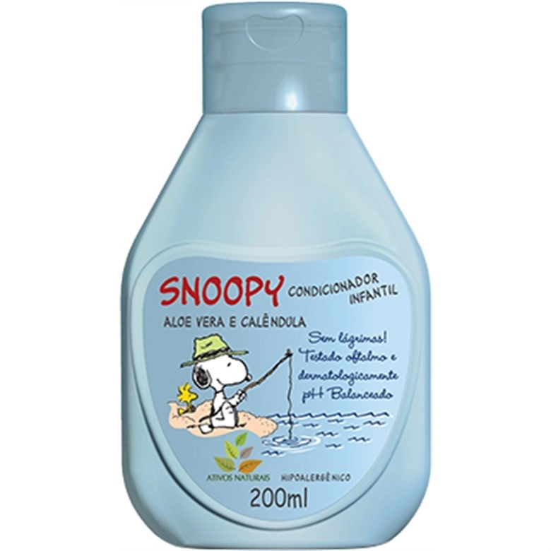 Condicionador Infantil Snoopy 200ml Aloé E Calendula Unit