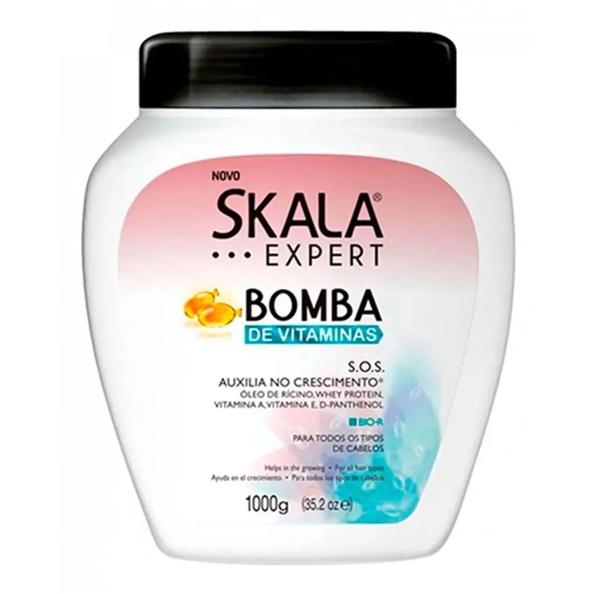 Creme Tratamento Bomba de Vitaminas Skala 1 Kg