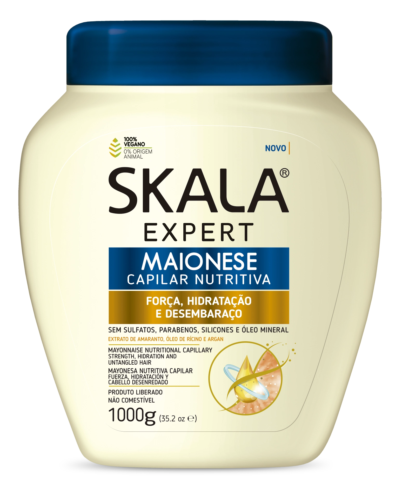 Creme Tratamento Skala 1000g Maionese Capilar Unit
