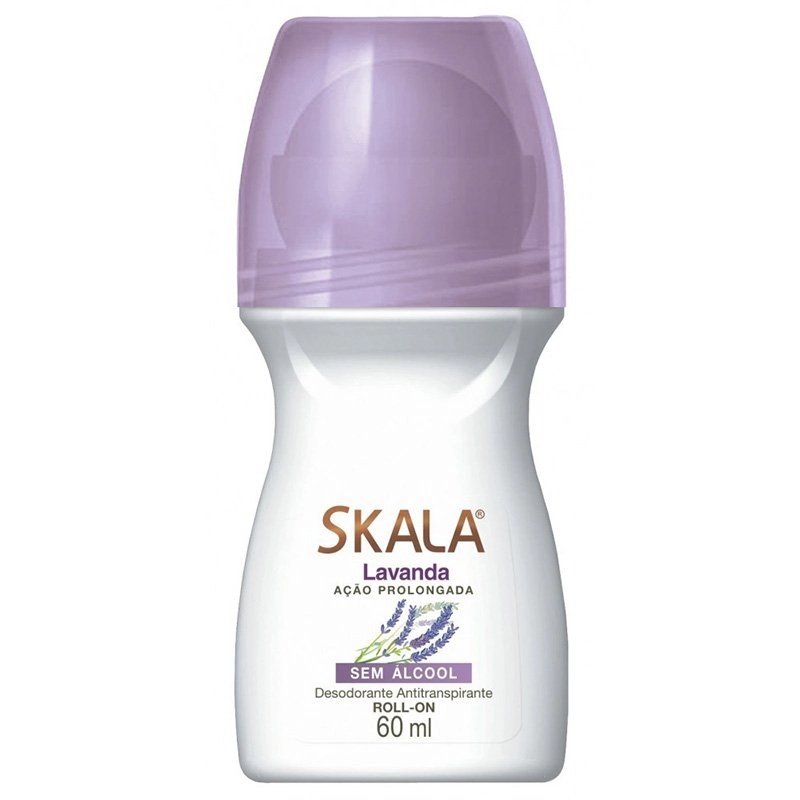 Kit 2 Desodorantes Skala Roll On 60ml Lavanda Desodorantes Cod. Sku: 7897042012756