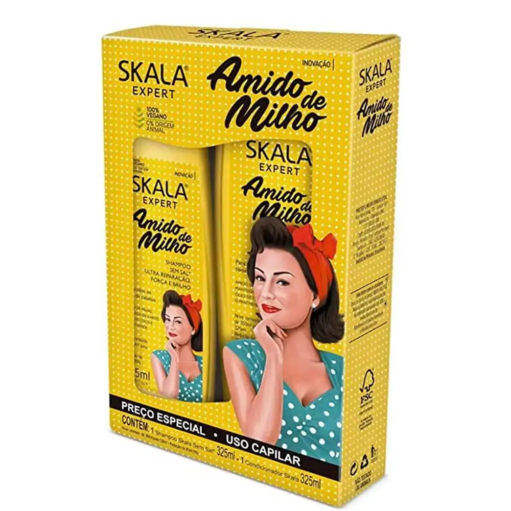 Kit Skala Amido De Milho