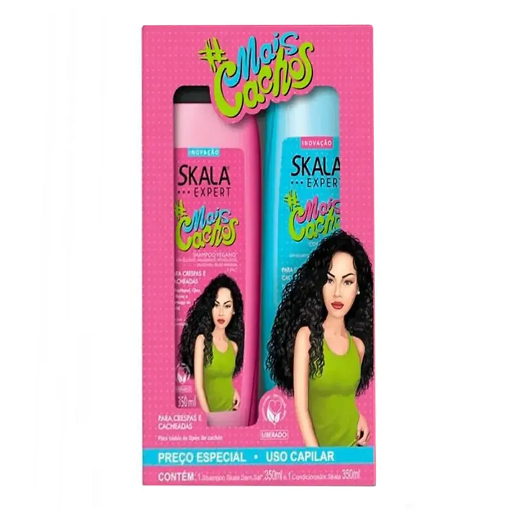 Kit Sh/cond Skala 350ml Mais Cachos