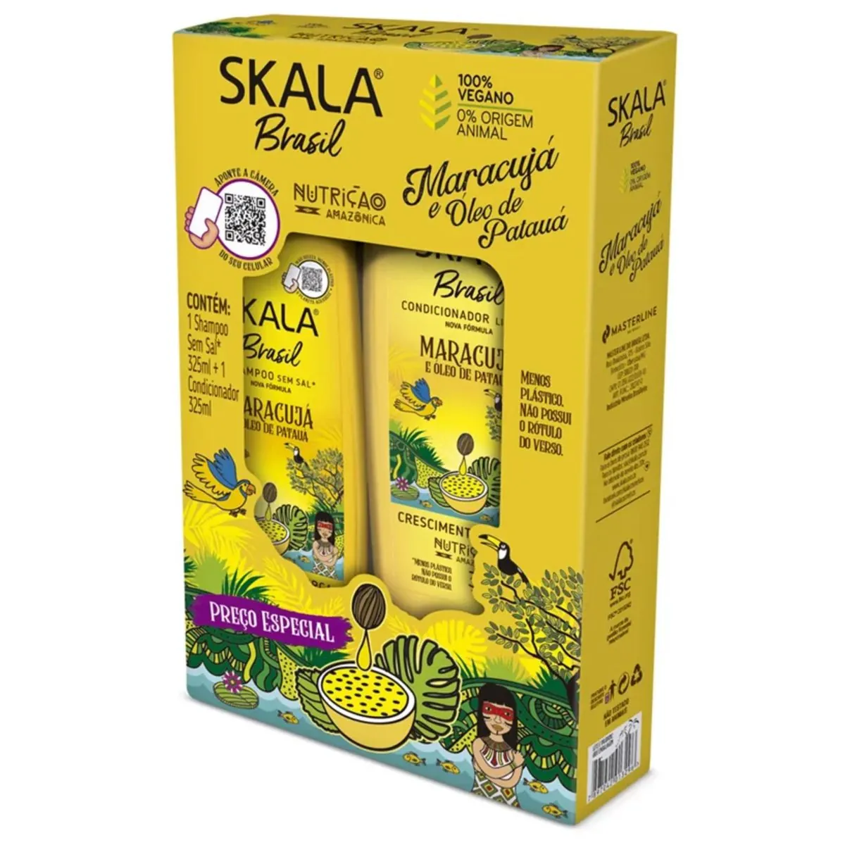 Kit Skala Sh Cond 325ml Maracuja