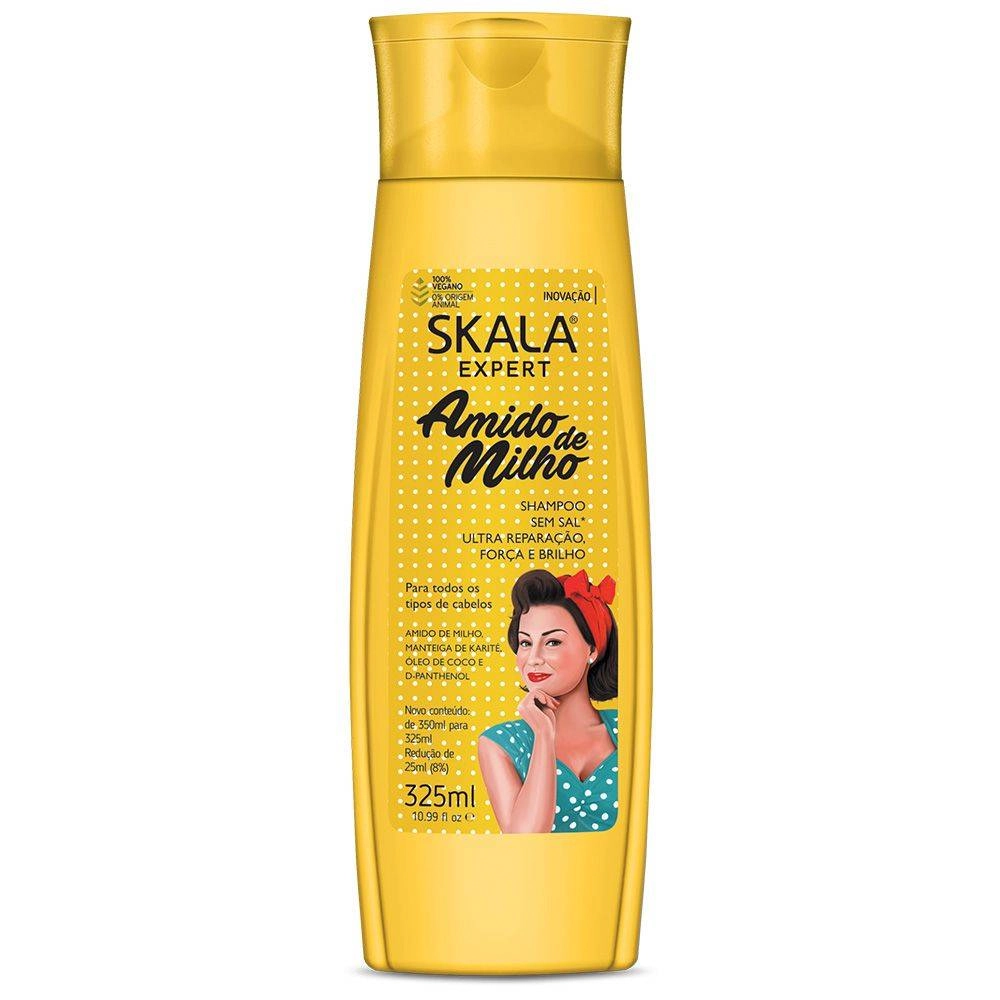 Shampoo Skala 325ml Amido De Milho