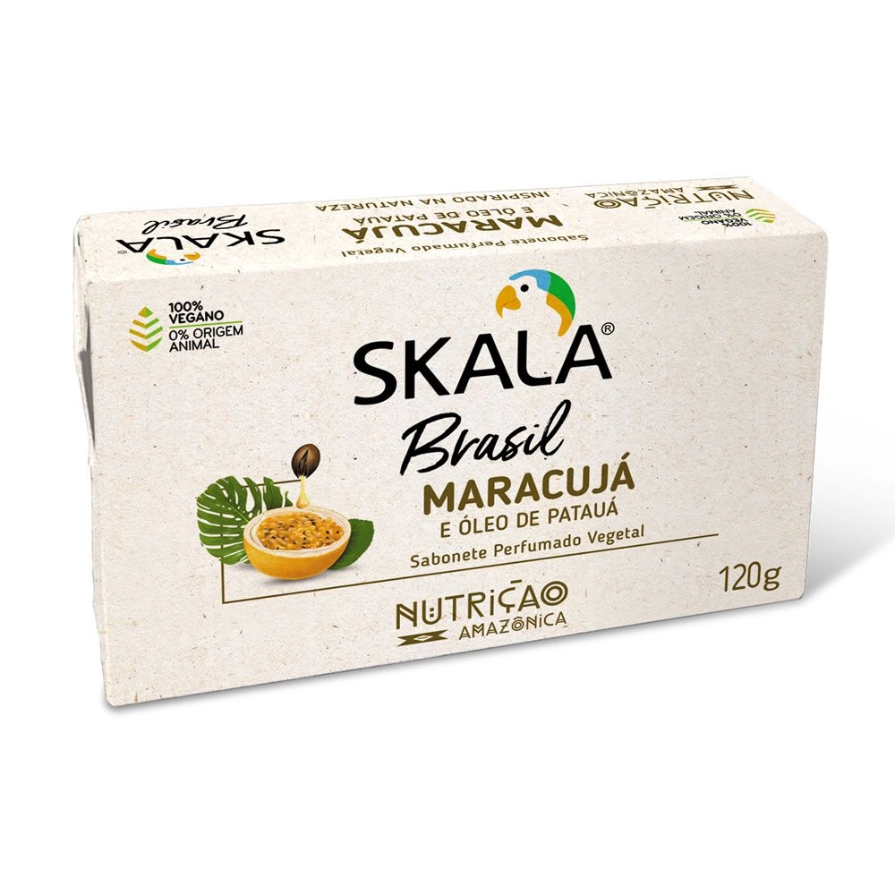 Sabonete Skala Marac/oleo Pataua Vegetal 120g