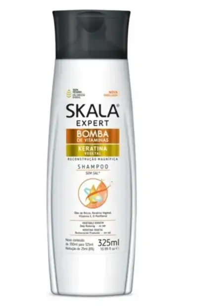 Shampoo Skala 325ml Bomba De Keratina