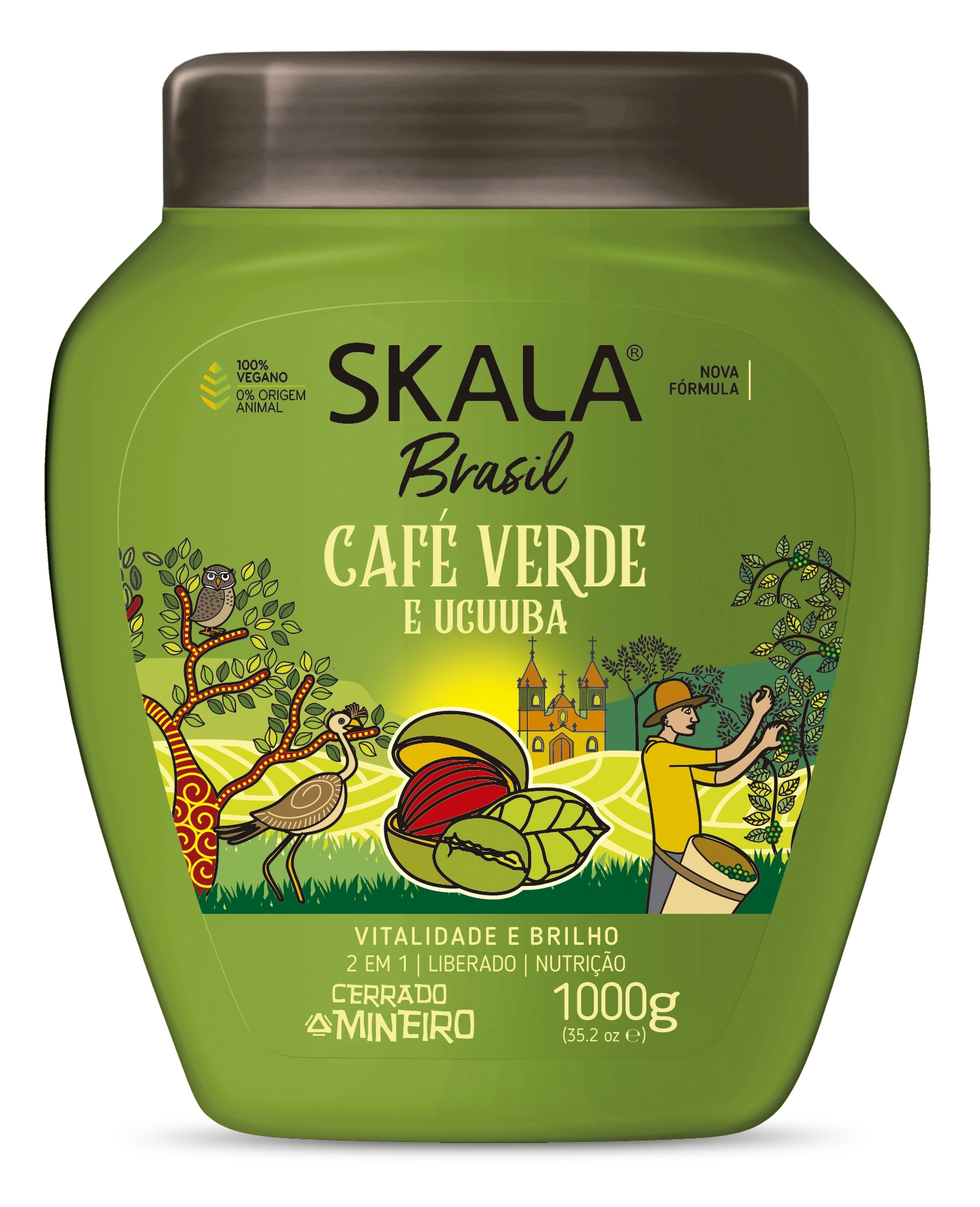Creme Trat Skala Cafe Verde E Ucuuba 1kg
