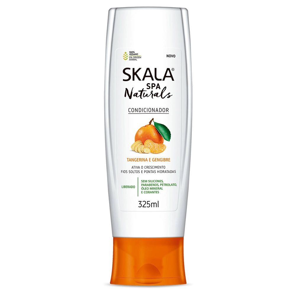 Cond Cap Skala 325ml Tangerina/gengibre