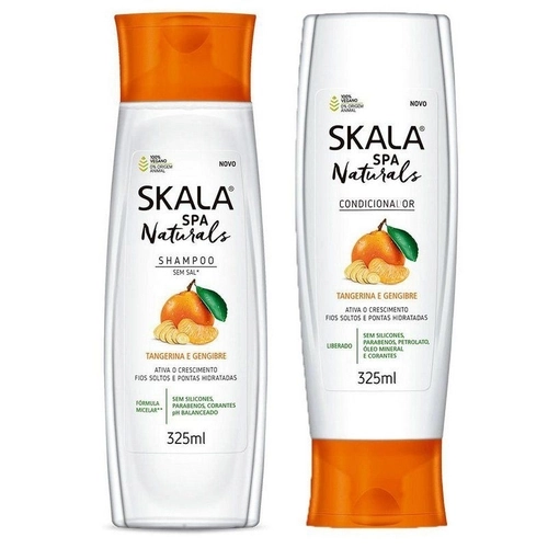 Shampoo Cond.skala 325ml Tangerina/gengibre