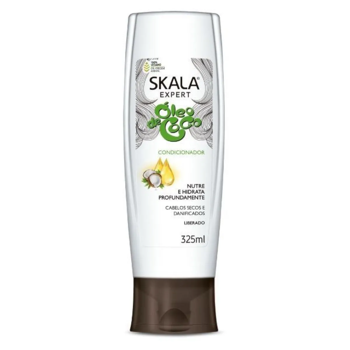 Cond Cap Skala 325ml Oleo De Coco