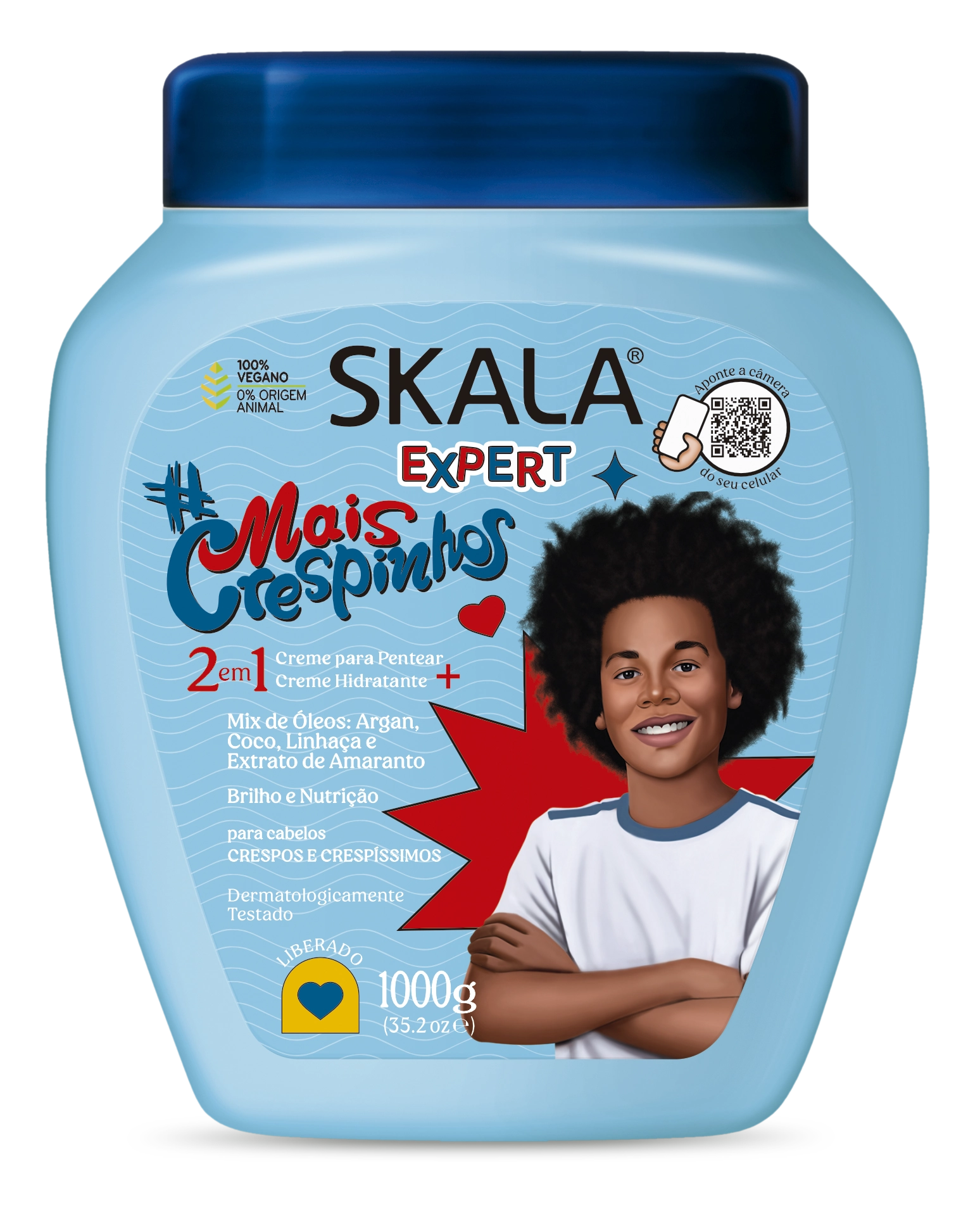 Creme Tratamento Mais Crespinhos Skala 1kg