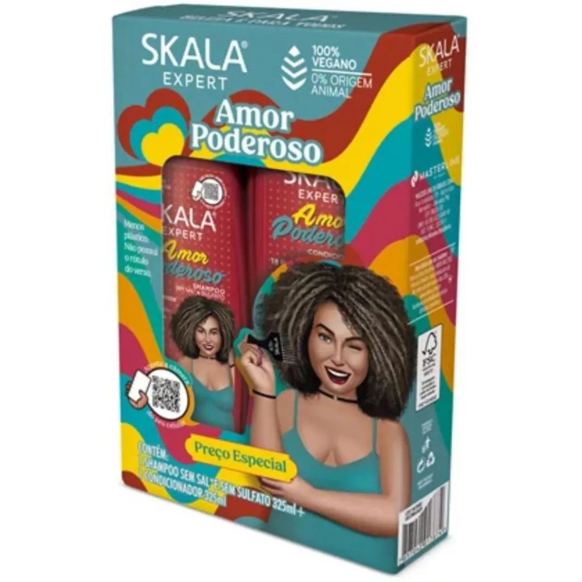 Kit Skala Sh Cond 325ml Amor Poderoso