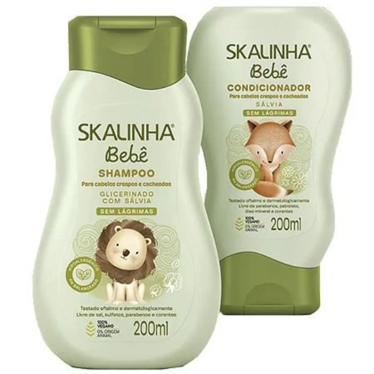 Kit Sh Cond Salvia Skalinha Bebe 200ml