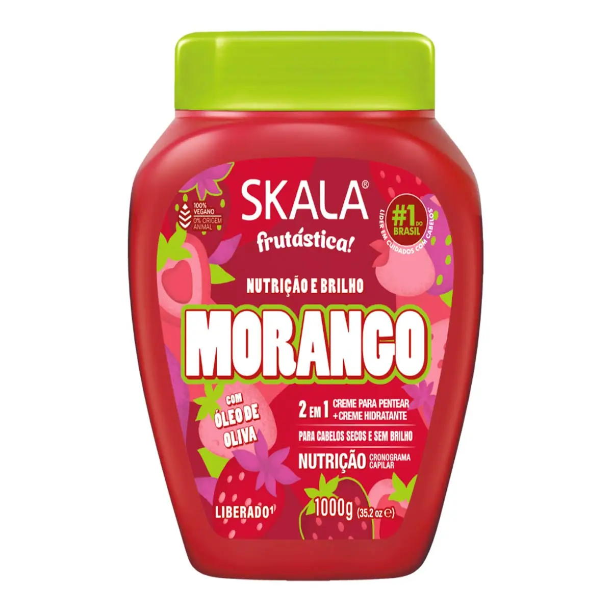 Creme Tratamento Skala 1kg Morango