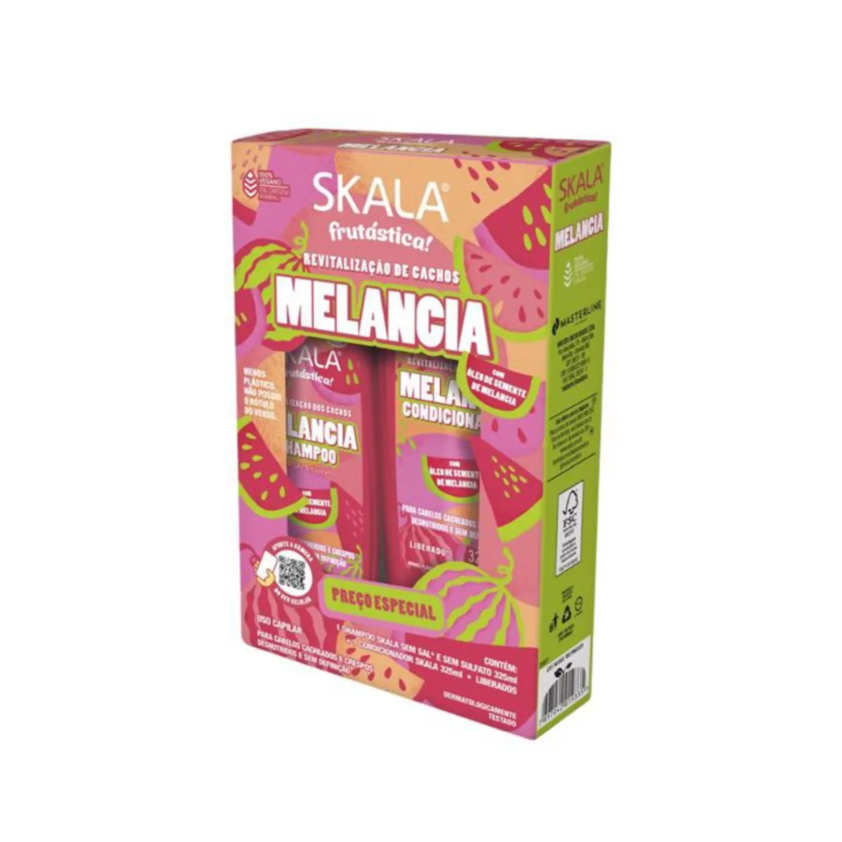 Kit Skala Sh Cond 325ml Melancia