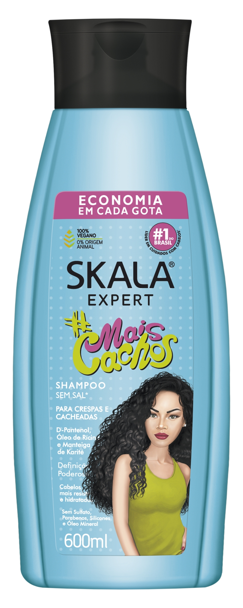 Sh Skala Expert 600ml Mais Cachos