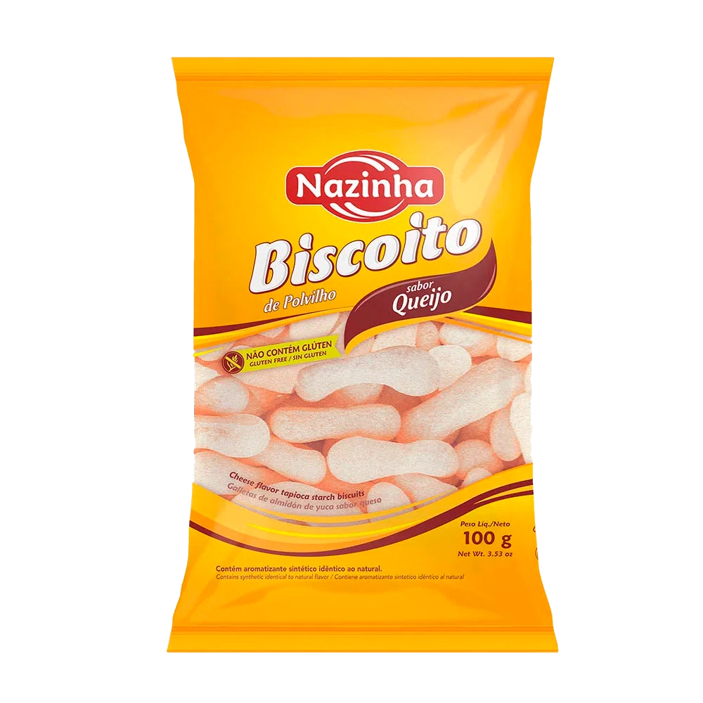 Biscoito De Polvilho Nazinha 70g Queijo