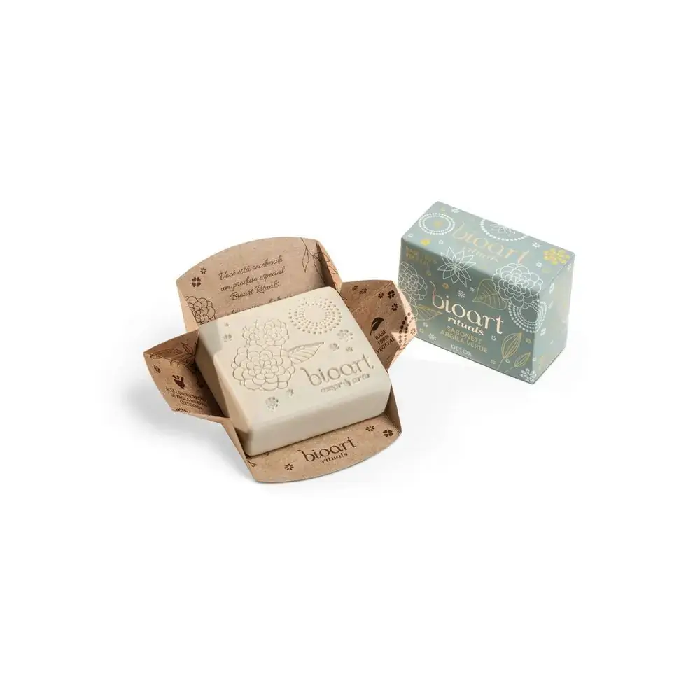 Sabonete De Argila Verde 80g Bio Art Higiene/beleza