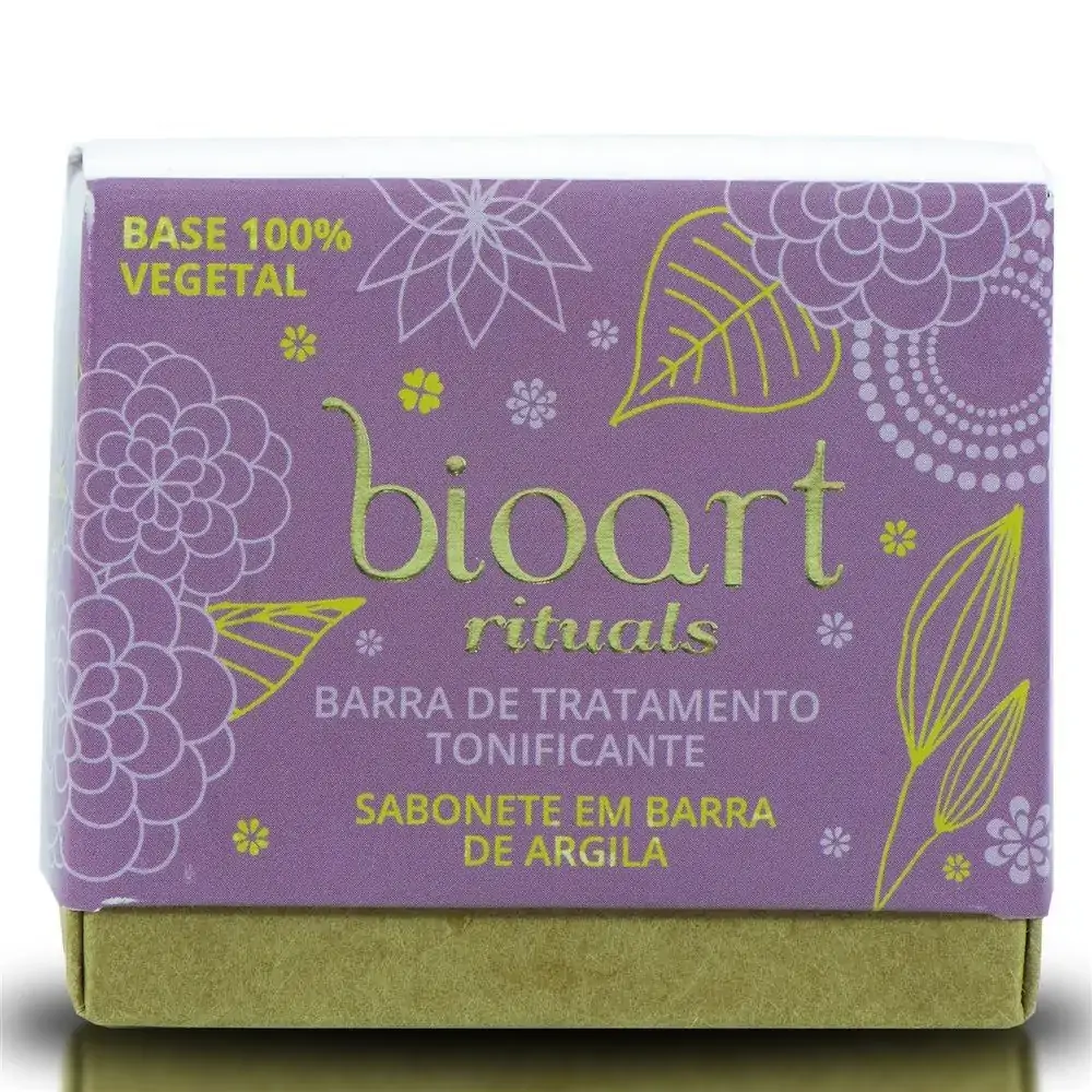 Sabonete De Argila Roxa 80g Bio Art Higiene/beleza