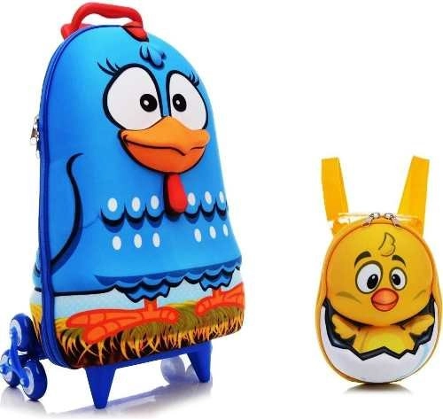 Mochila De Carrinho Max Toy Galinha Pintadinha