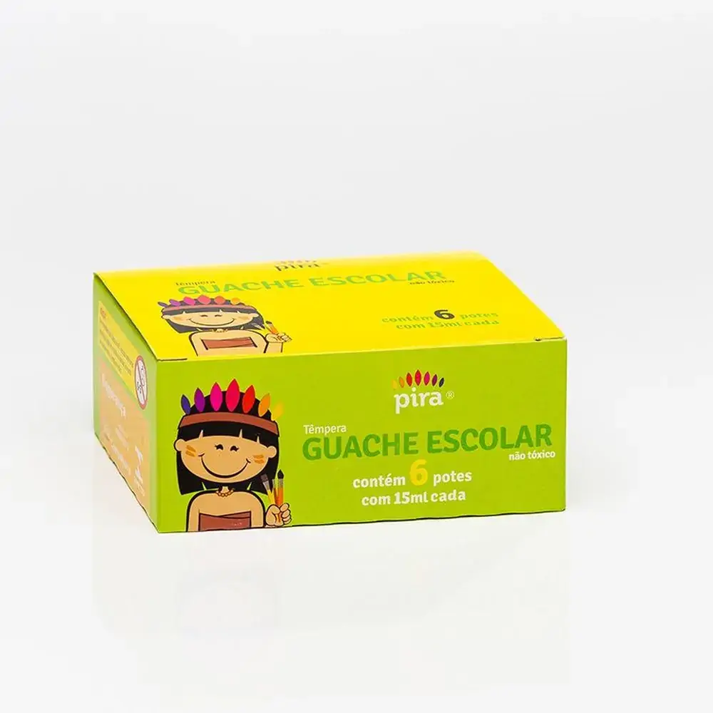 Tinta Guache C/6 Piratininga