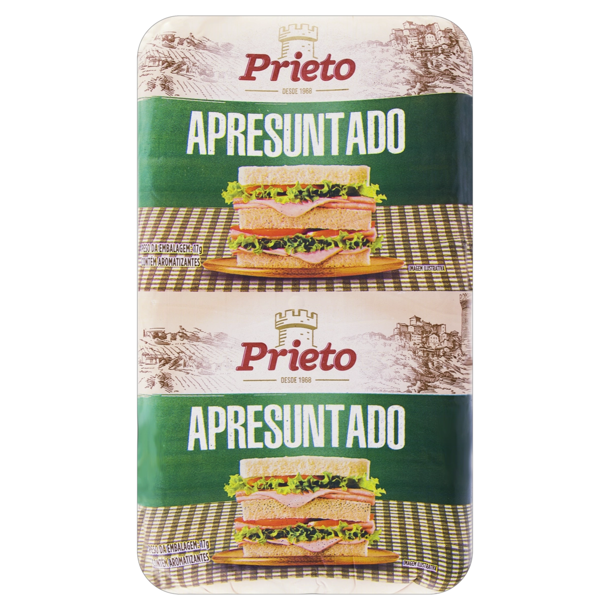 Apresuntado Em Pedaço Prieto