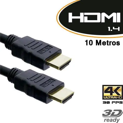 Cabo Hdmi 10 Metros V 1 4 3d 1080p