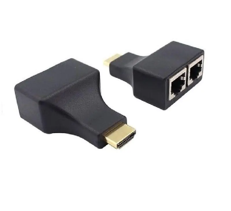 Adapt. De Rede Md9 Extensor Hdmi 3d 30mt Via Cabo De Rede Utp Rj45 Cat5e/6 - Rj45 - 7872