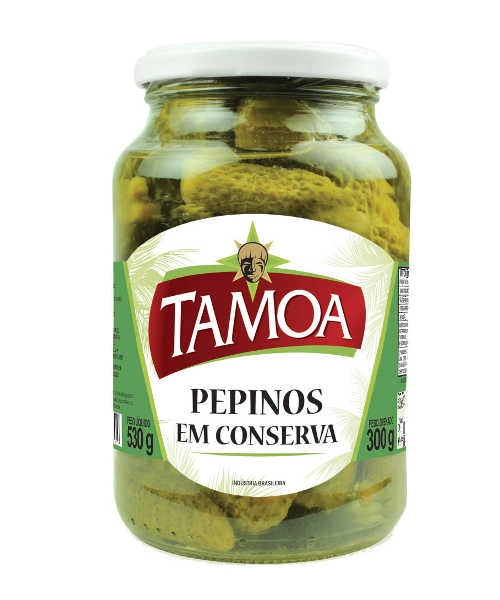 Pepino Em Conserva Tamoa 530g