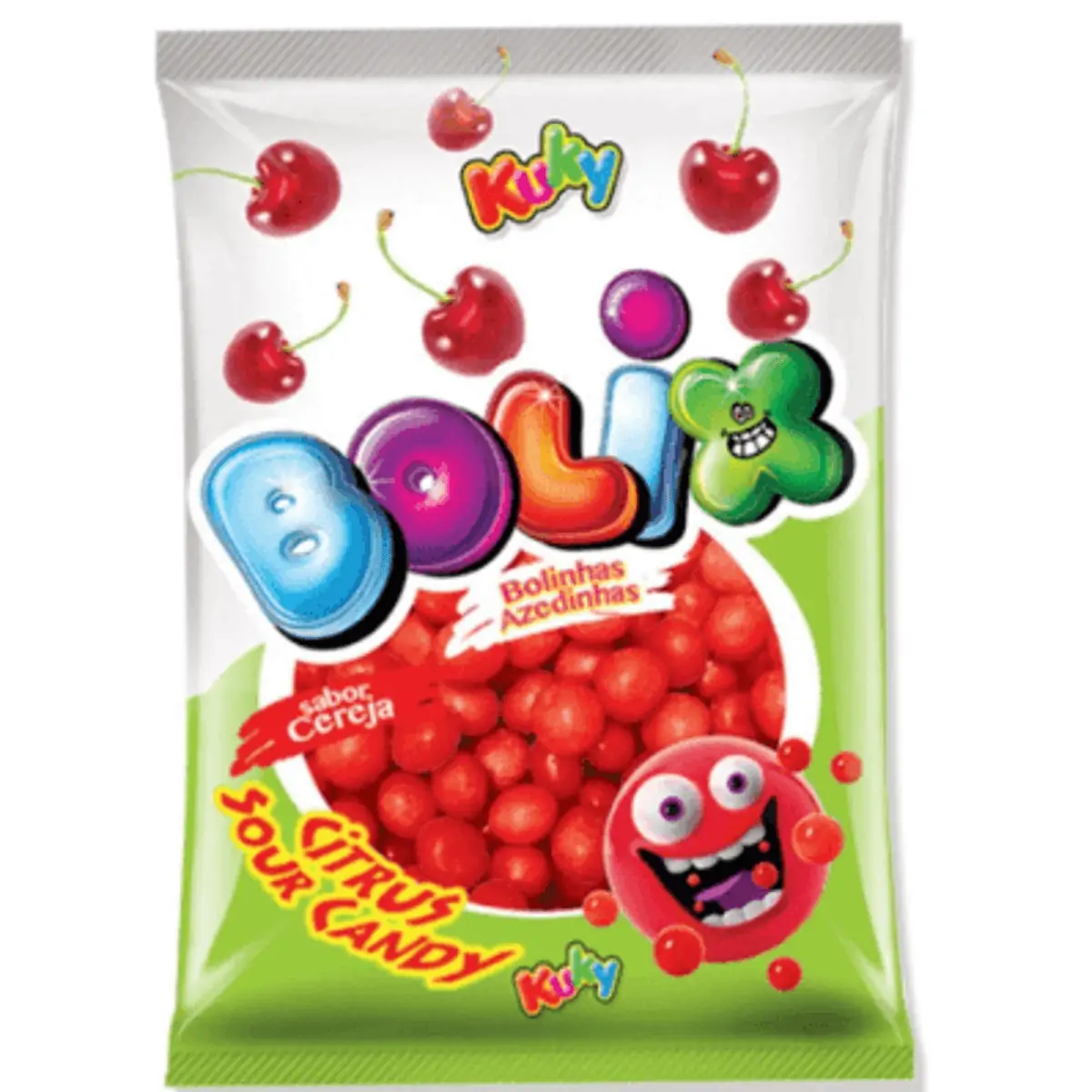 Bala Goma Kuky Cereja 70g
