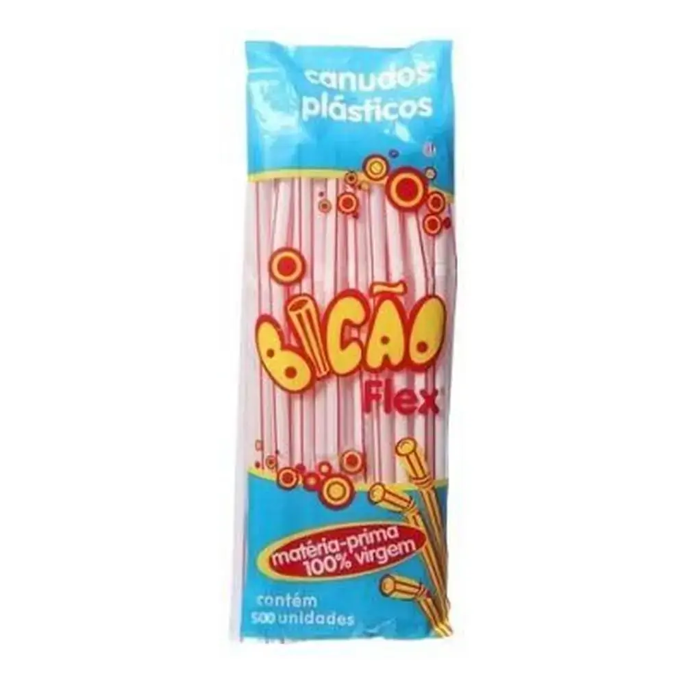 Canudo Bicaoflek C/100