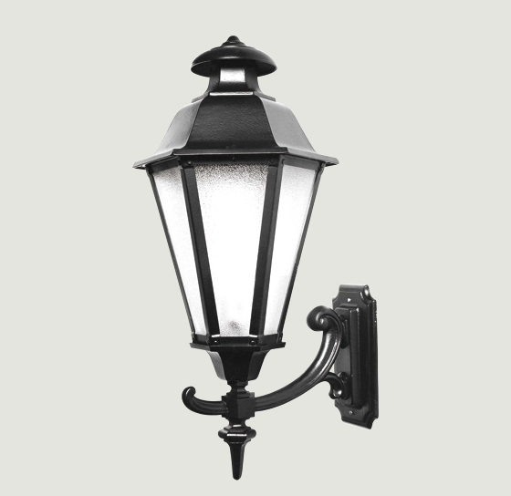 Arandela Aluminium Preto 1e27 55cm 1921