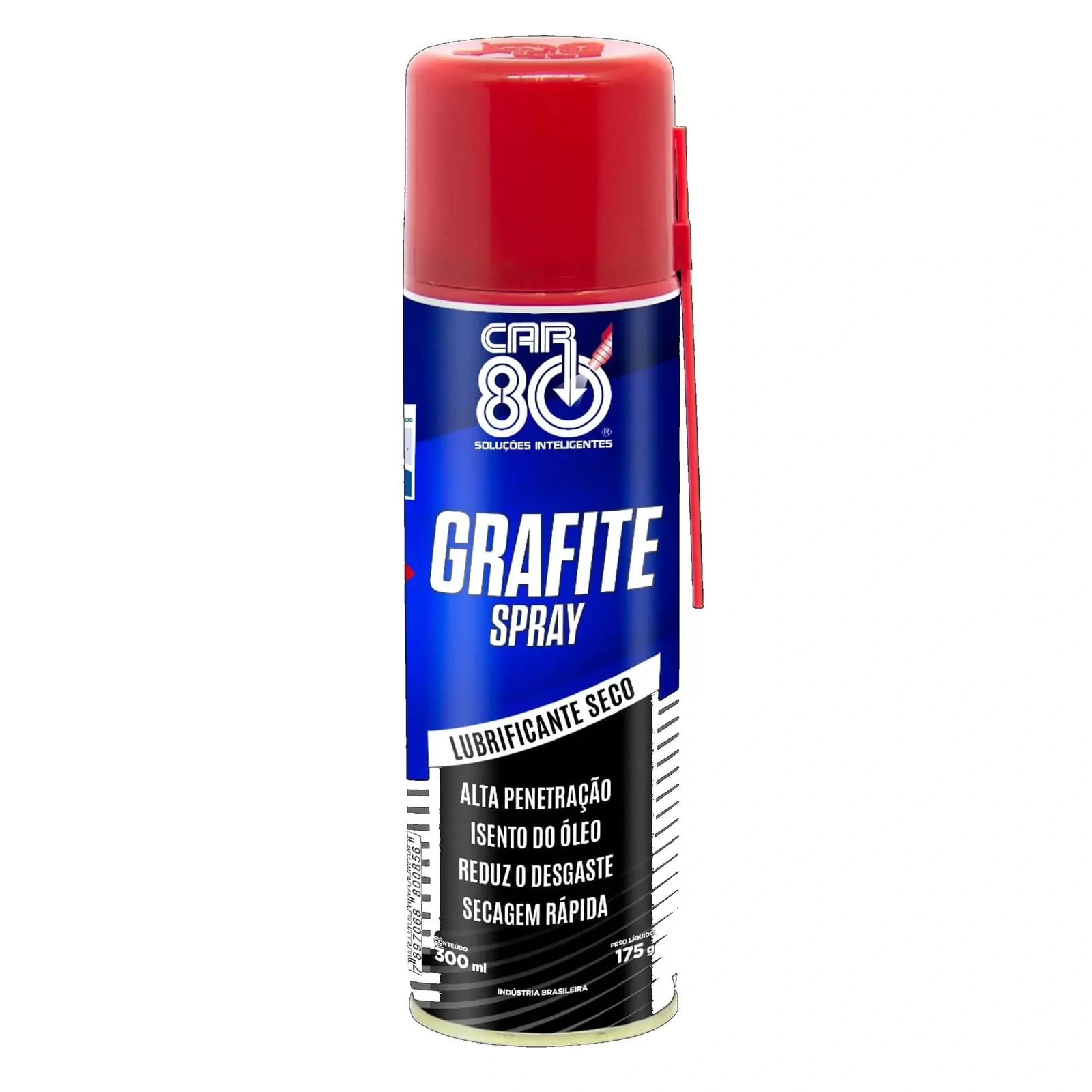 Lubrificante Grafite Lavanda Spray 300ml - CAR 80 CAR80GRAFITE