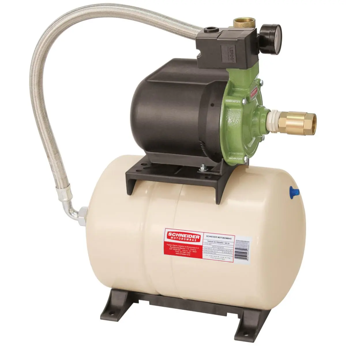 Pressurizador Schneider Sistema Completo TAP-20 C 1/2 CV Mono 220V