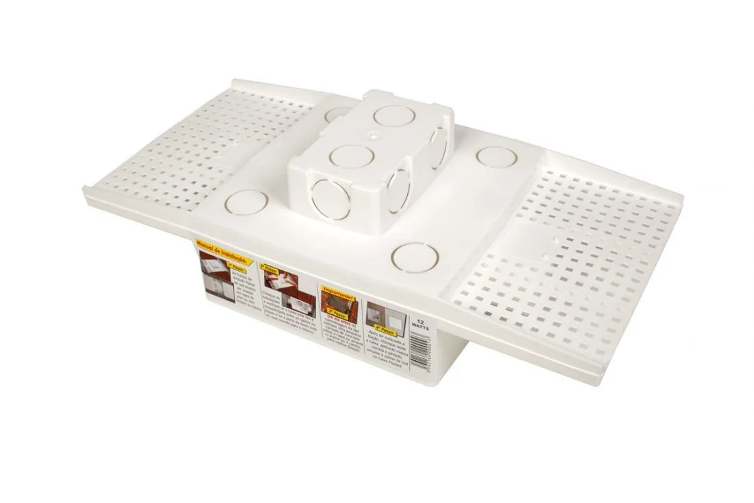 Caixa de embutir painel LED 12 W PLASLED