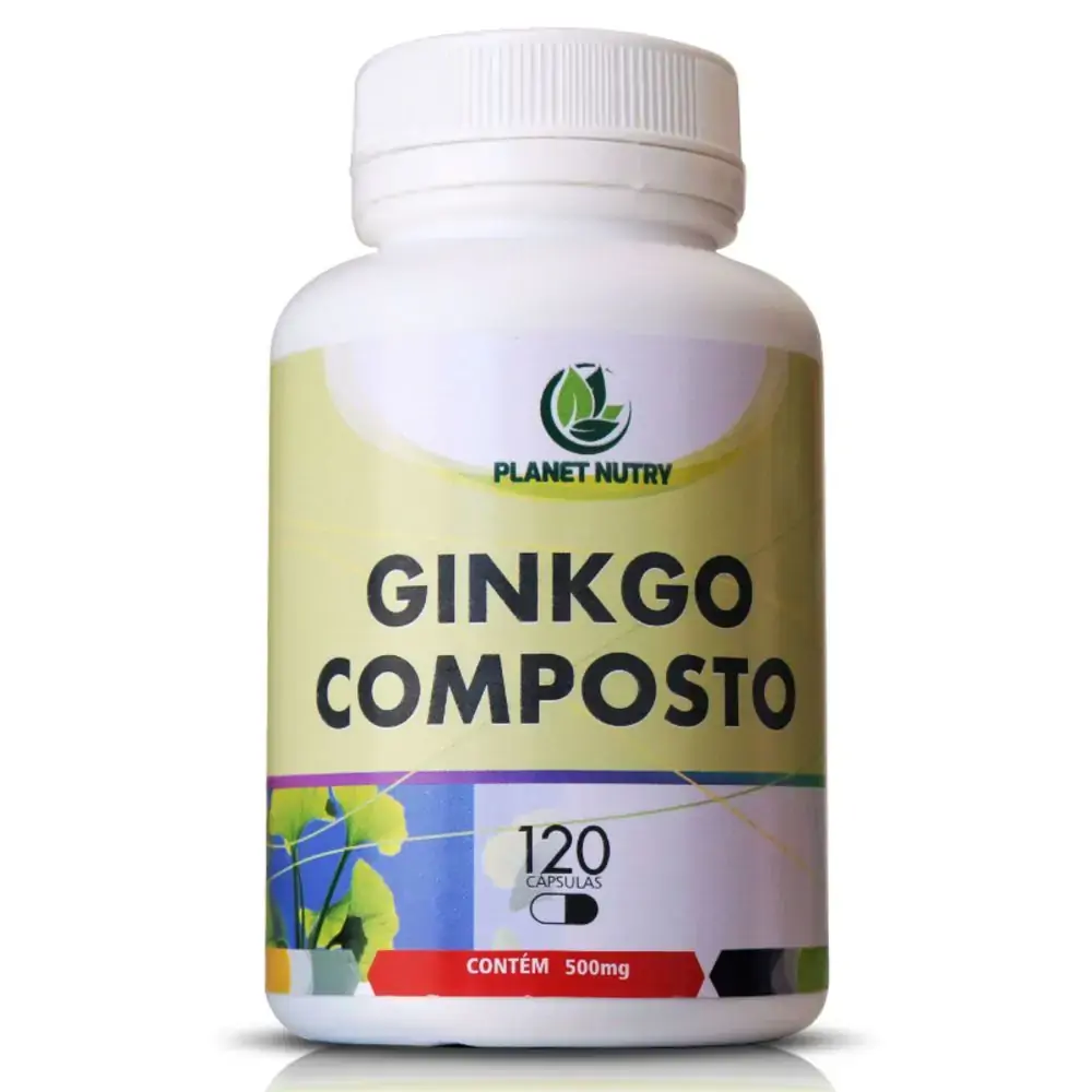 Ginkgo Biloba Composto C/120 Caps Andrade