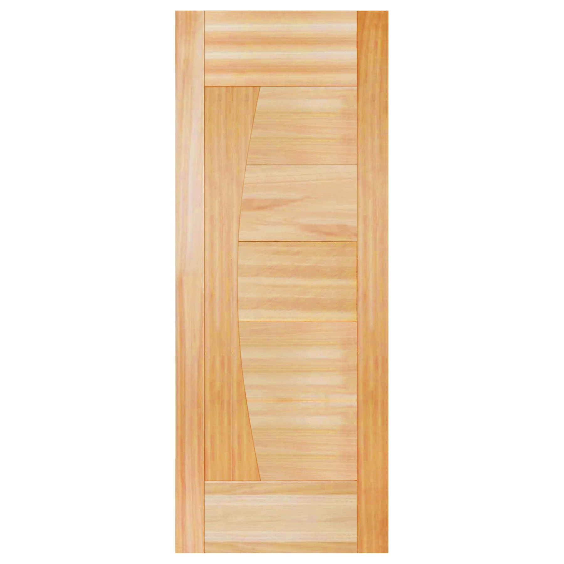 Folha de Porta Madeira Eucalipto de Giro ou Correr Direito|Esquerdo 210x90cm Solar 9601 Galon