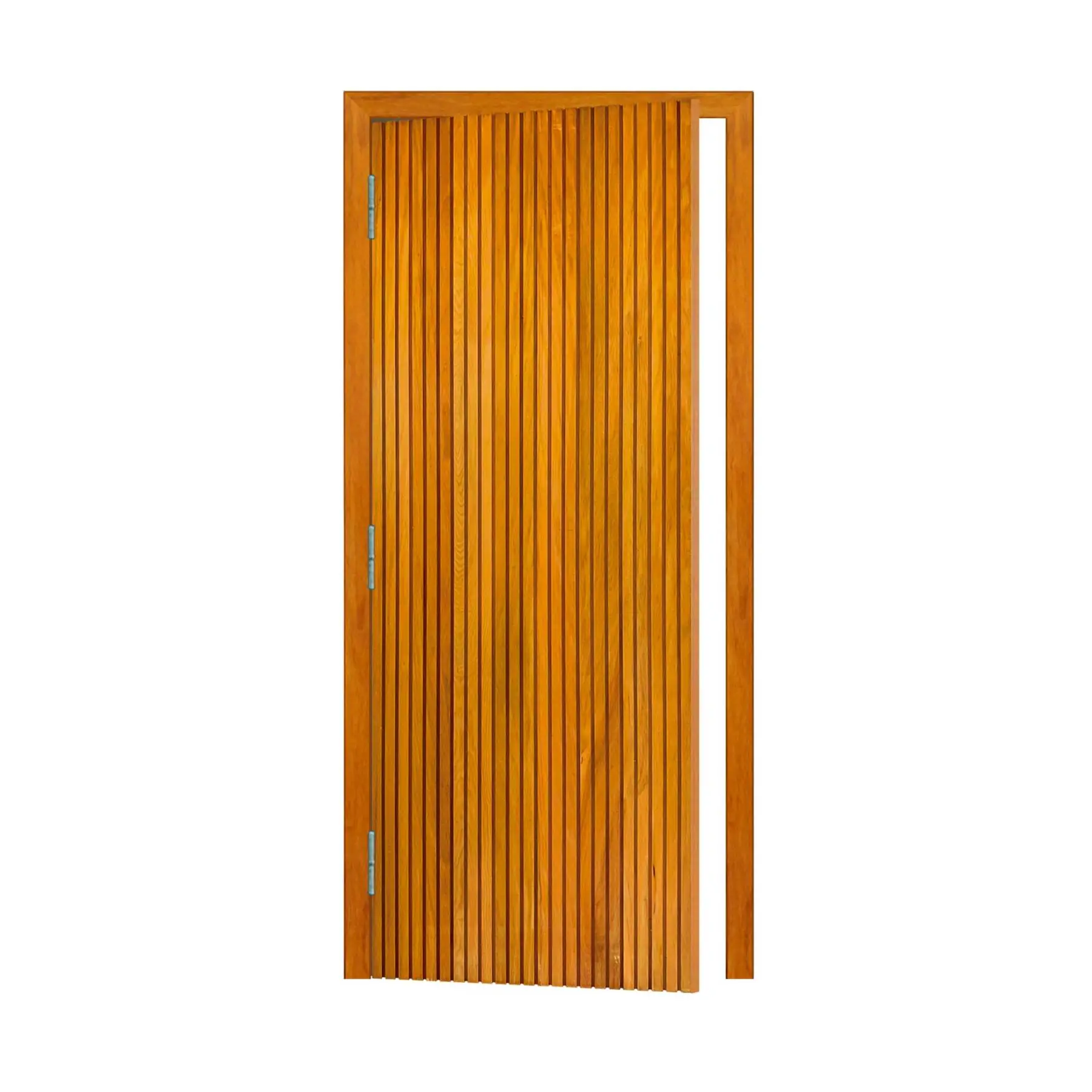 Kit Porta Madeira Cedro de Giro Esquerdo 210x80cm com Batente Regulável 12 a 20cm 899 Galon