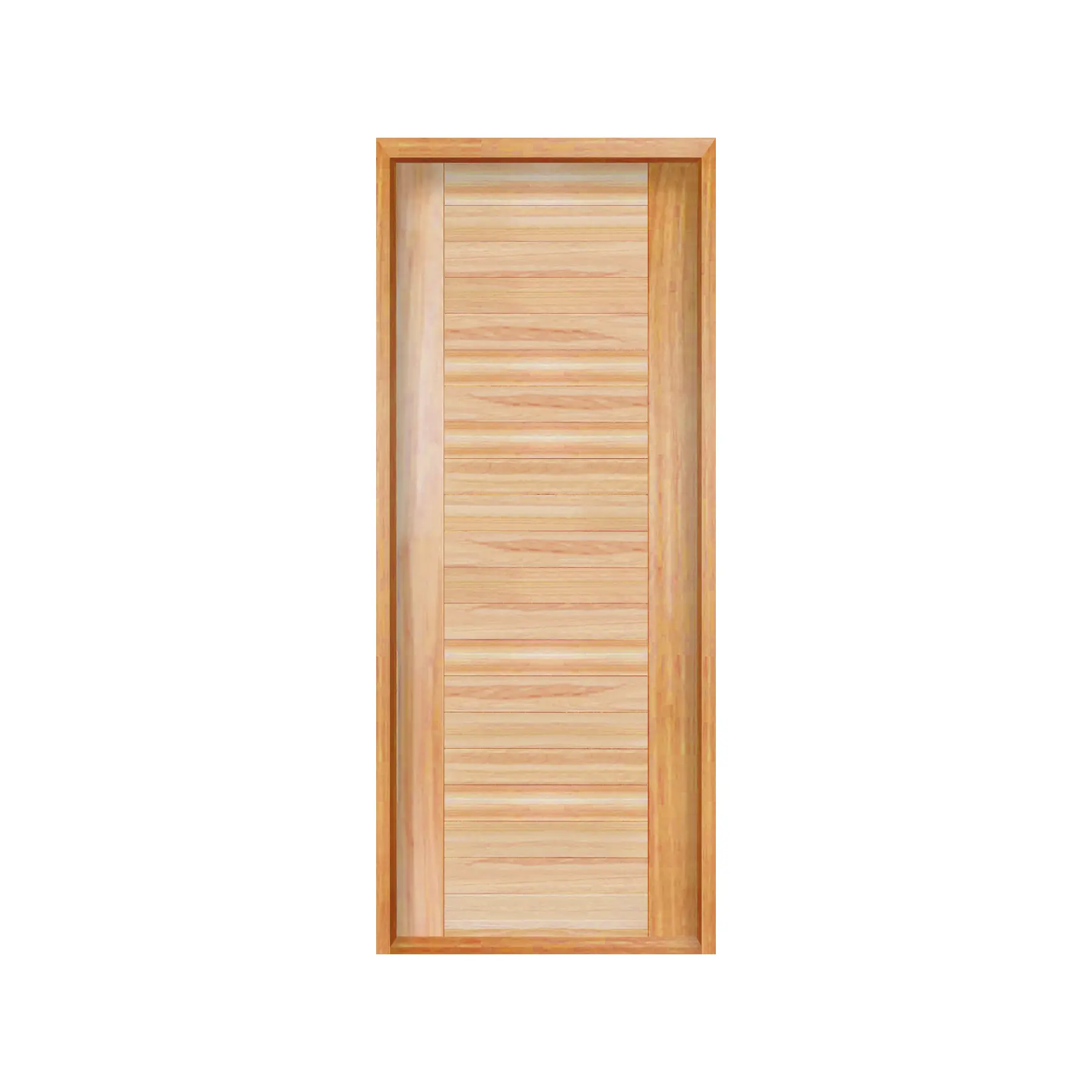 Kit Porta Madeira Eucalipto de Giro Esquerdo 210x80cm com Batente 849 Galon