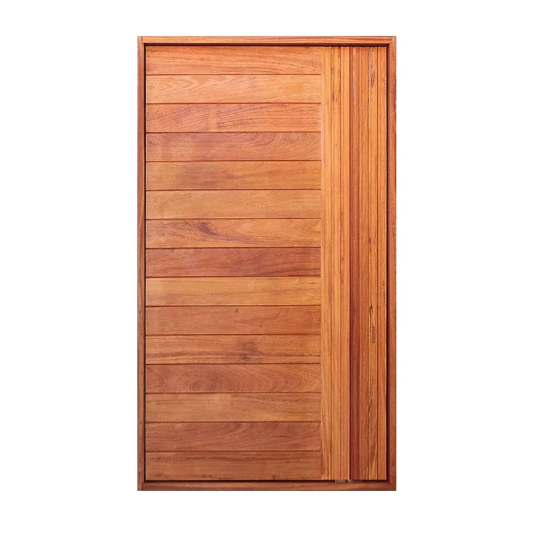 Kit Porta de Madeira Cedro Pivotante Direito|Esquerdo 210x100cm com Batente Perséfone Galon