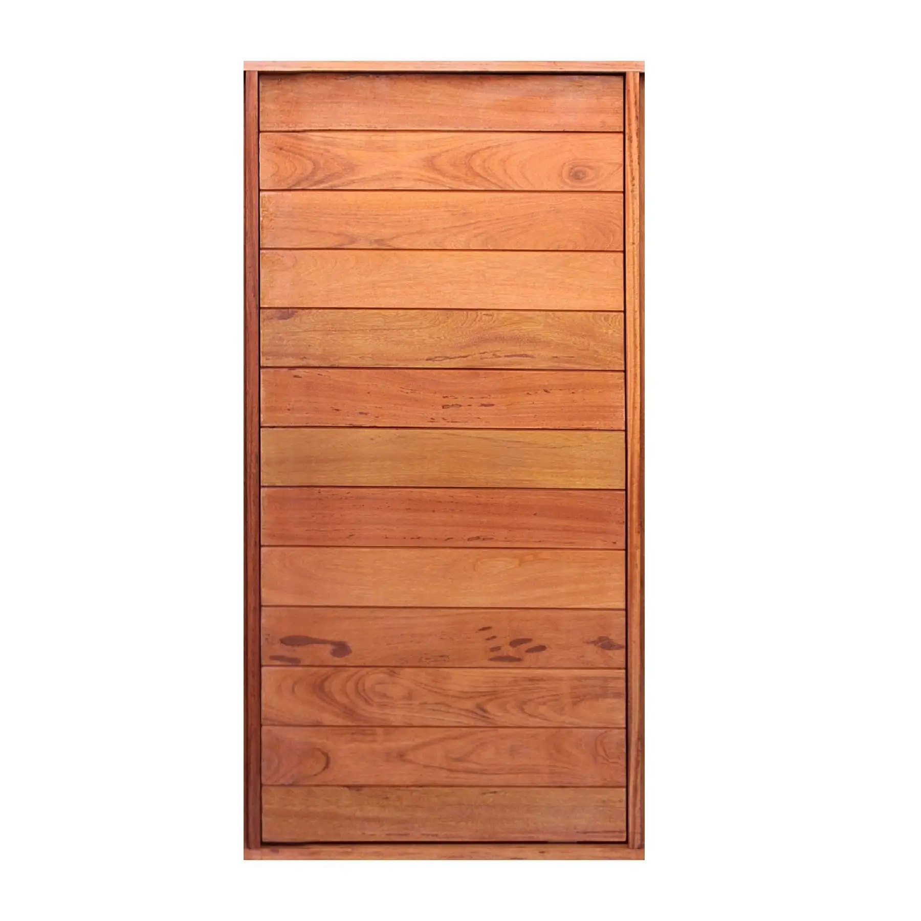 Kit Porta de Madeira Angelim Pivotante Direito|Esquerdo 210x120cm com Batente Ômega Galon