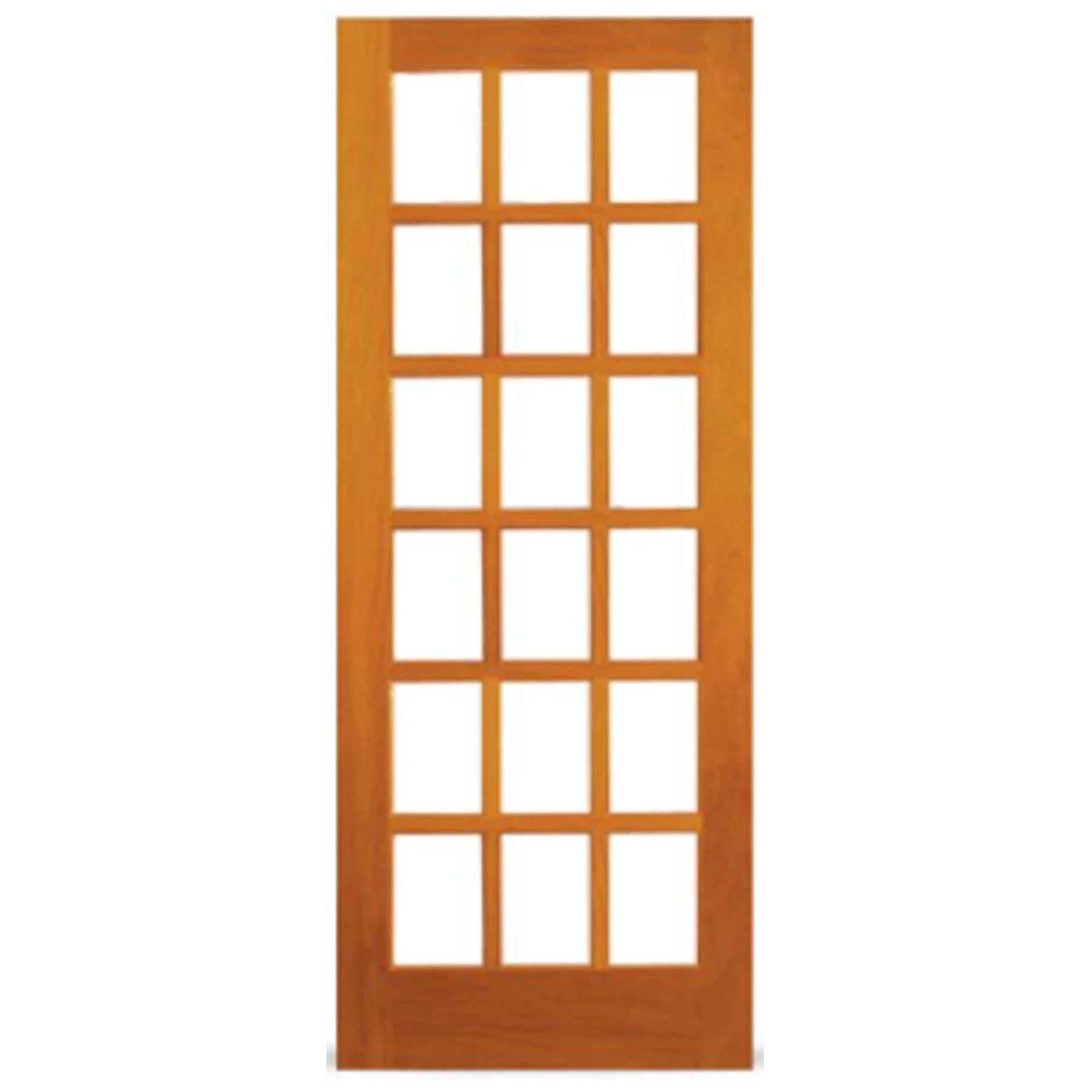 Folha de Porta Madeira Angelim de Giro ou Correr Direito|Esquerdo 210x82cm 366 Galon