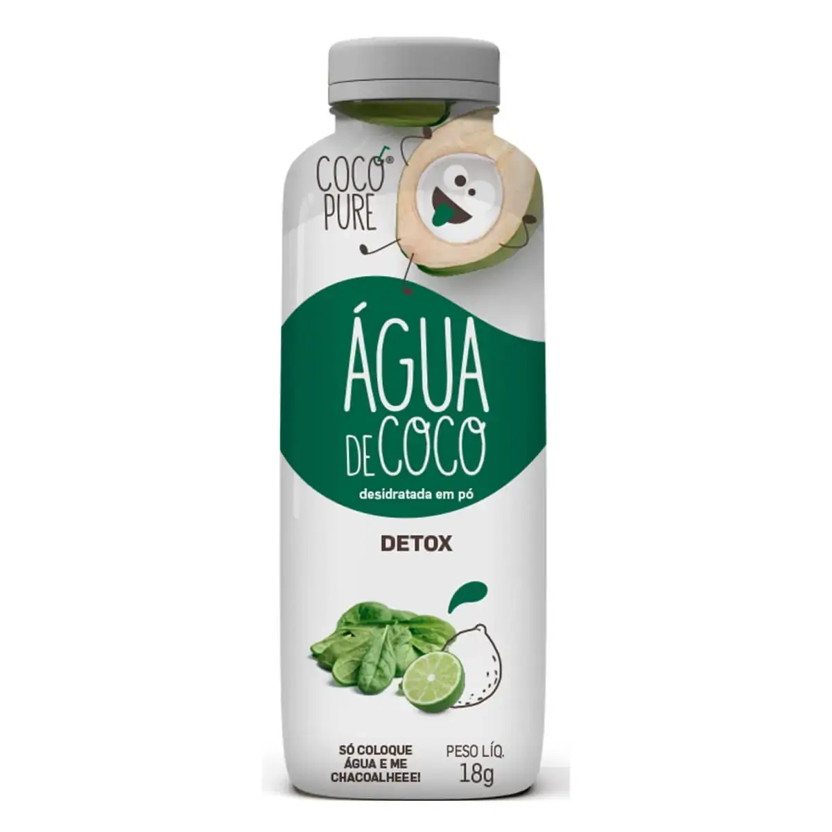 Agua De Coco Em Po Detox Cocopure 18g