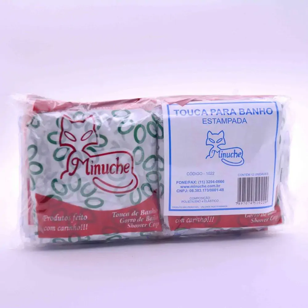 Touca P/ Banho Minuche Estampada